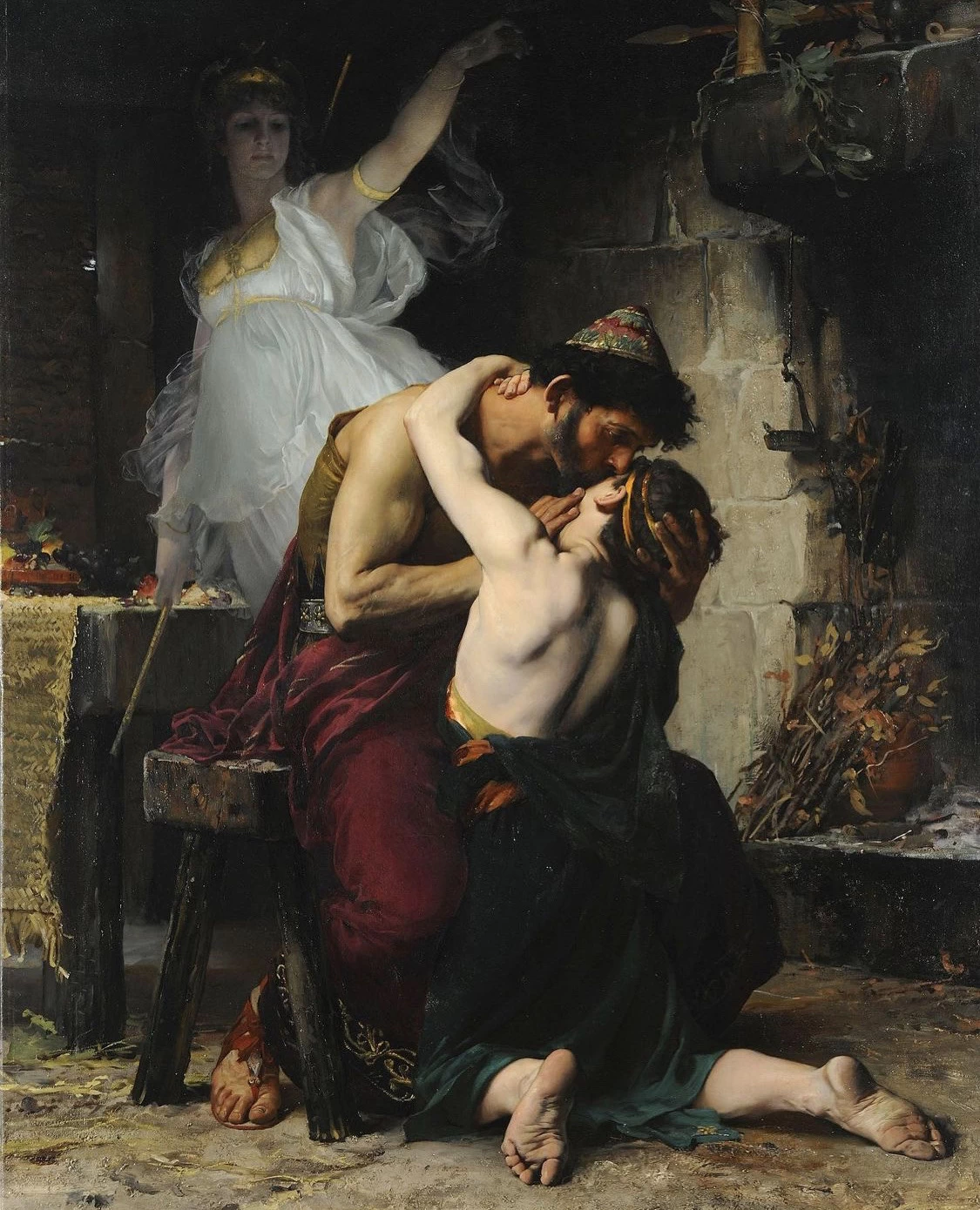 Odisseo e Telemaco
